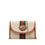 Gucci Mini Rajah Web Chain Crossbody Bag (01btm5)