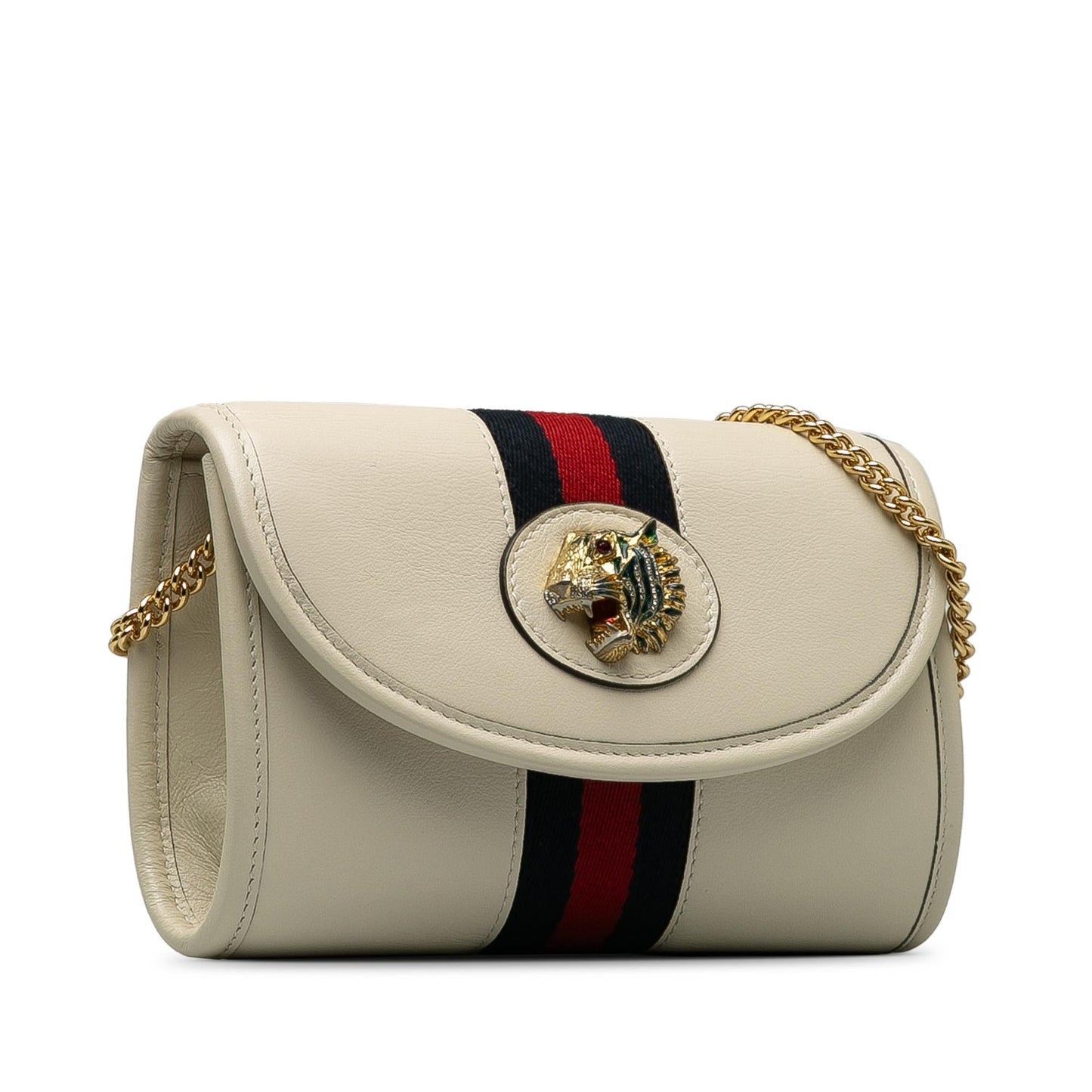 Gucci Mini Rajah Web Chain Crossbody Bag (qSdeie)