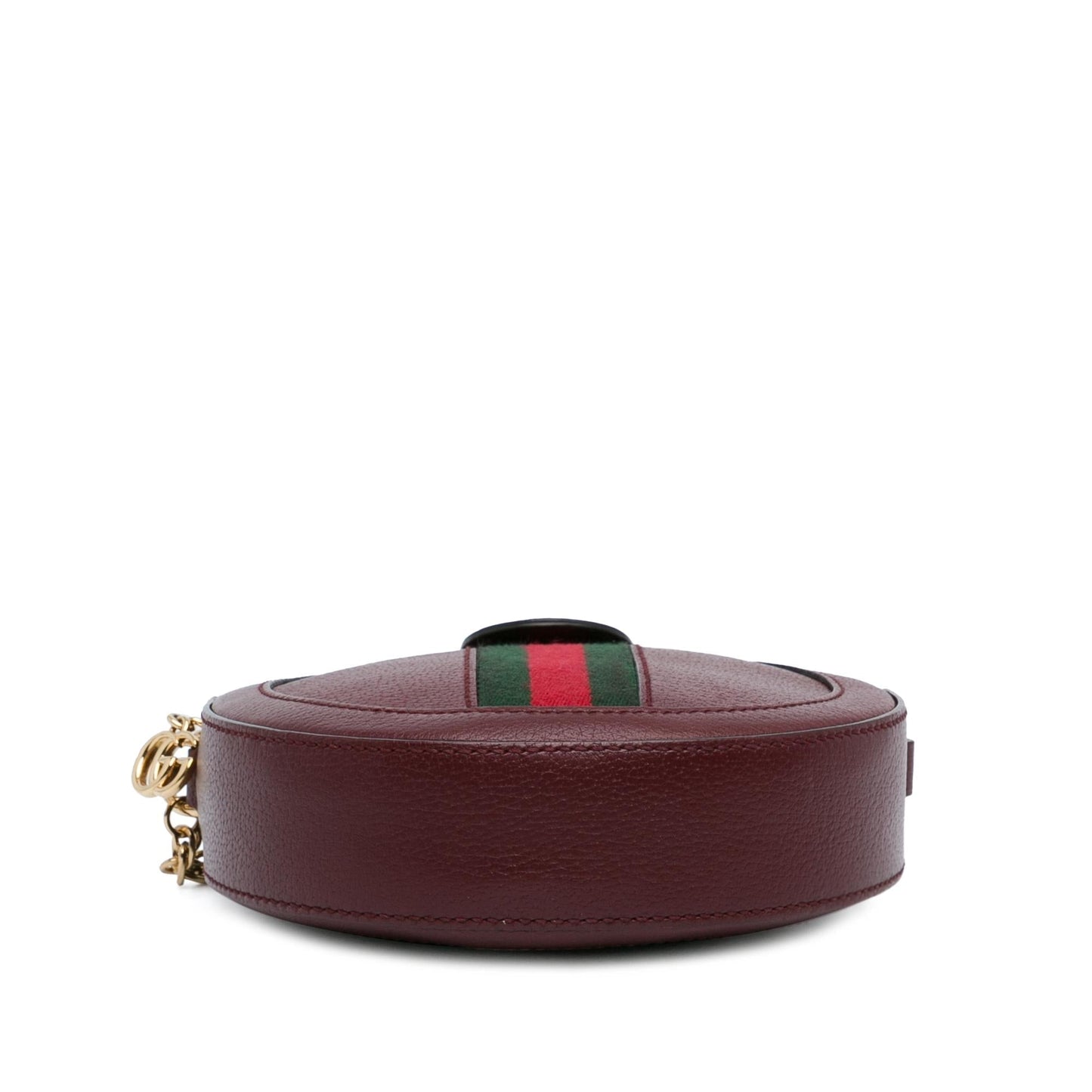 Gucci Mini Round Ophidia Leather Crossbody Bag (GPbMvF)