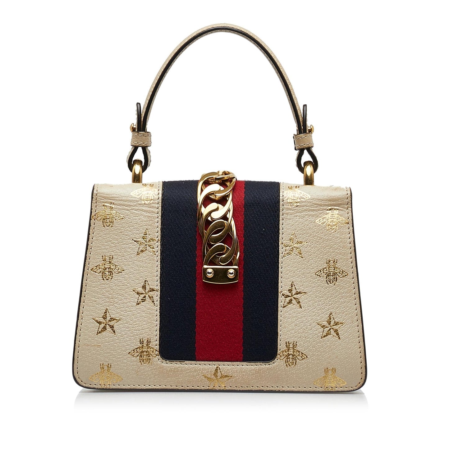Gucci Mini Sylvie Bee Star Top Handle Bag (k0KJYe)