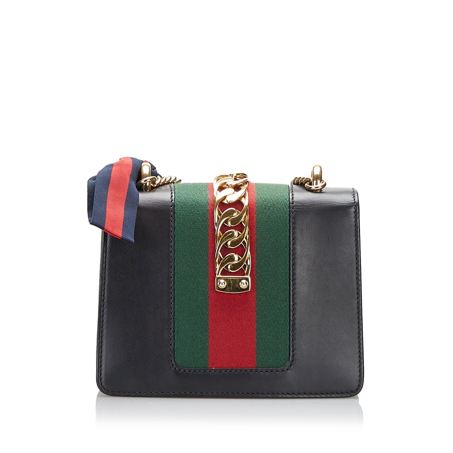 Gucci Mini Sylvie Chain Crossbody (qesira)
