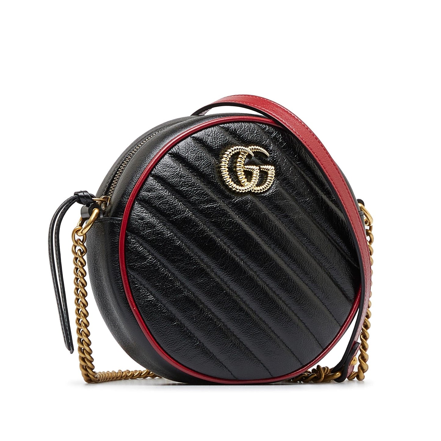 Gucci Mini Torchon GG Marmont Round Crossbody Bag (eGqyXA)