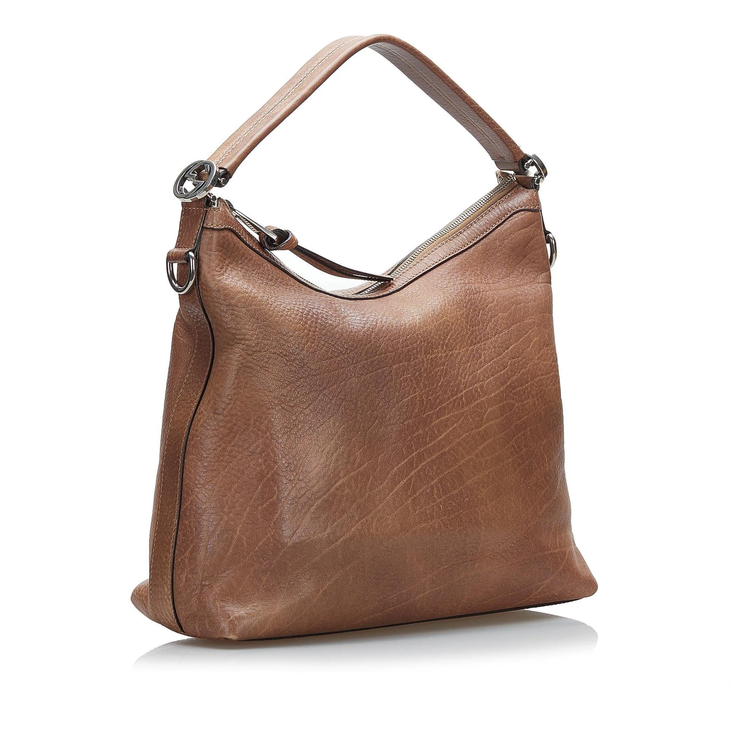 Gucci Miss GG Leather Satchel (37194)