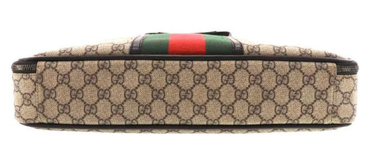 Gucci Monogram Unisex Laptop Handbag