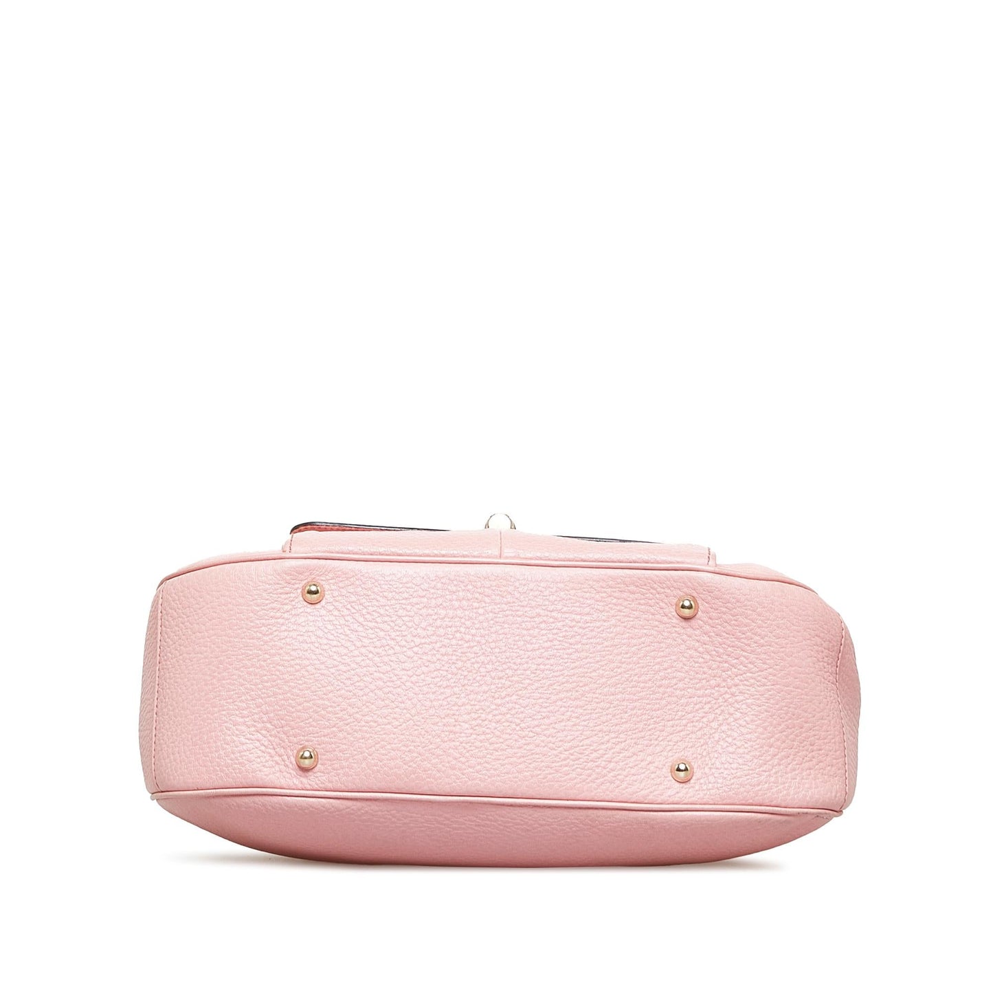Gucci Nailhead Bamboo Handbag (InJ5MJ)