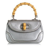 Gucci New Bamboo Leather Handbag (35959)