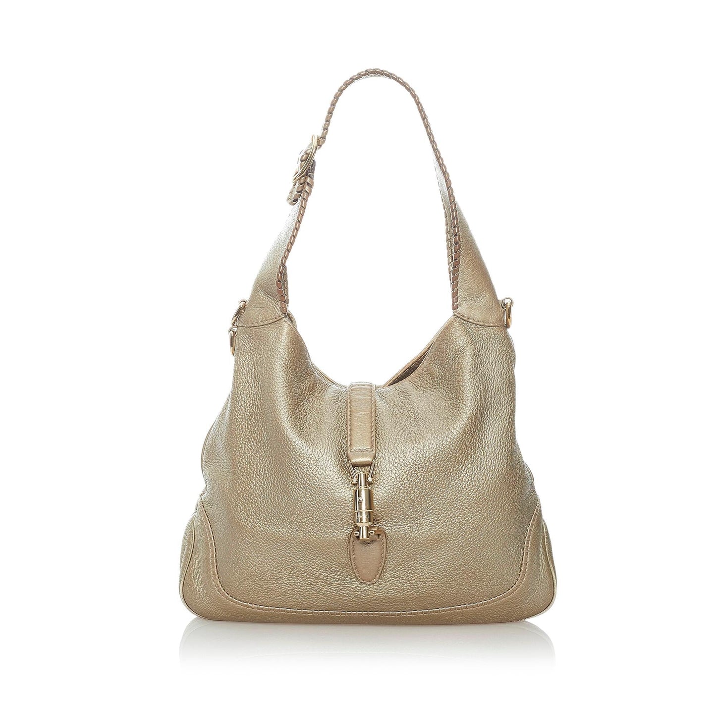 Gucci New Jackie Leather Satchel (32829)