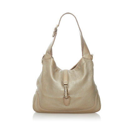 Gucci New Jackie Leather Satchel (32829)