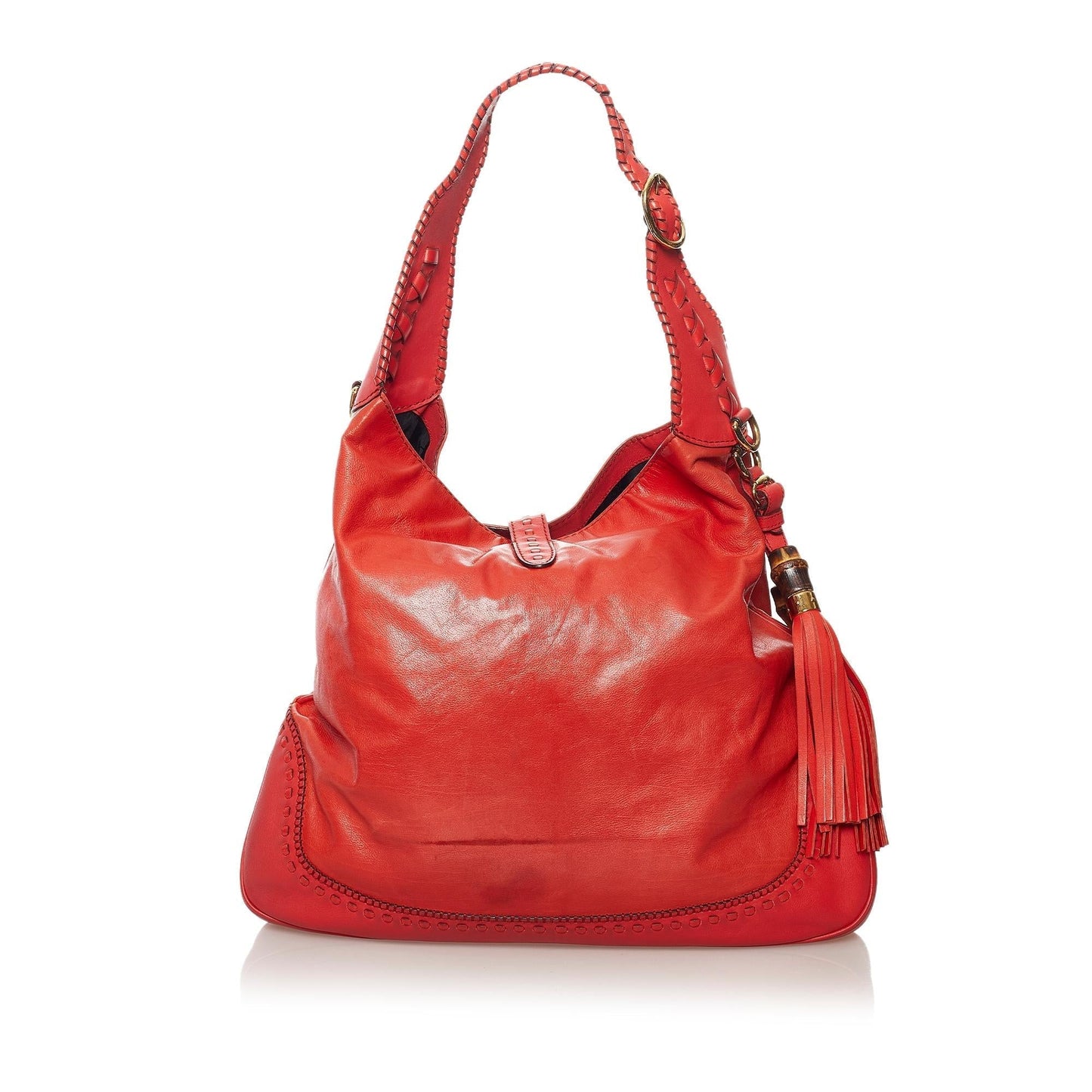 Gucci New Jackie Leather Shoulder Bag (31581)