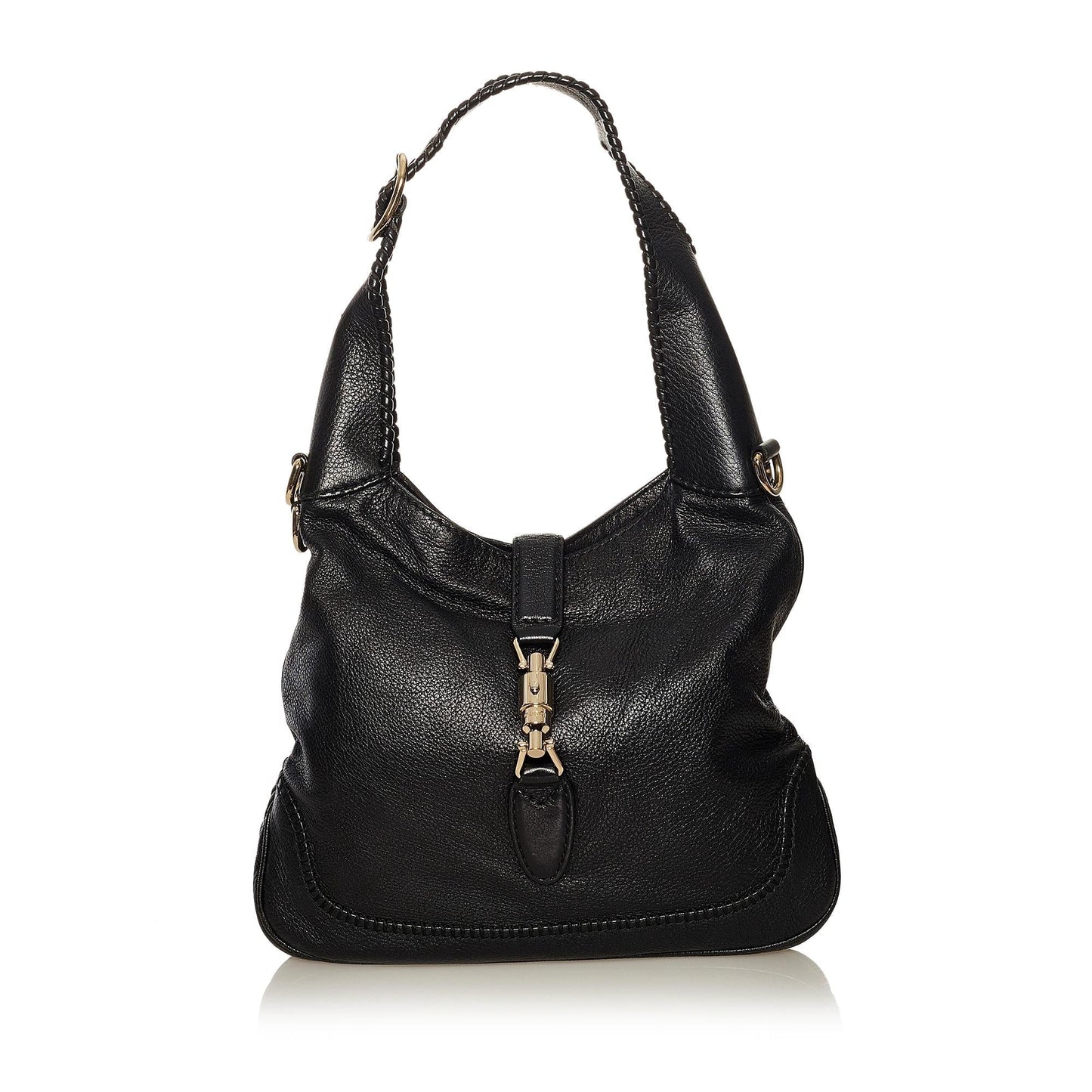 Gucci New Jackie Leather Shoulder Bag (34988)