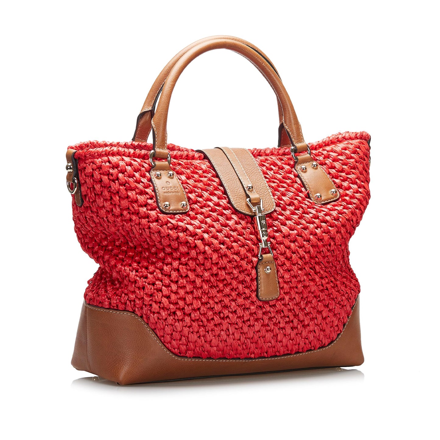 Gucci New Jackie Wicker Tote Bag (G2qUHn)