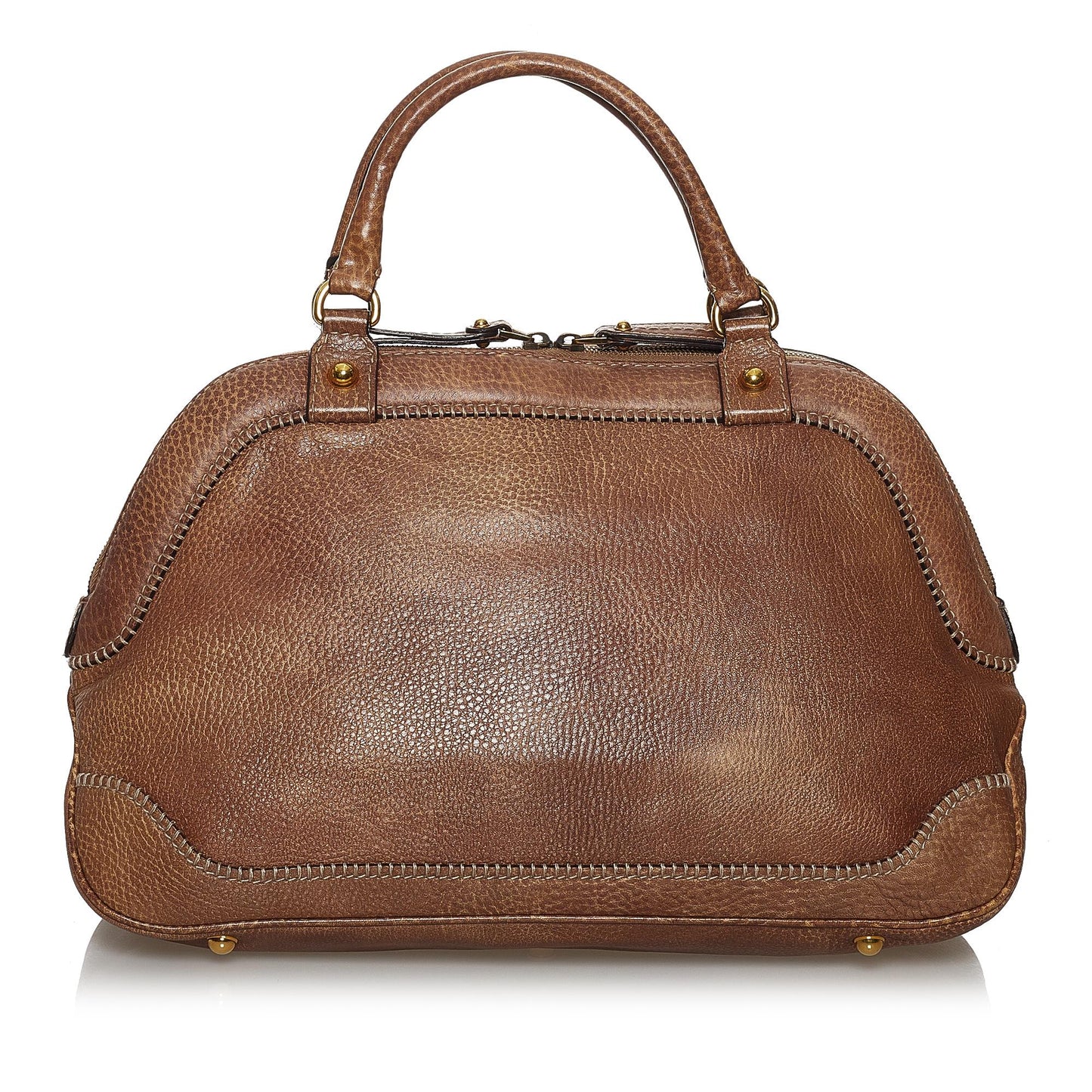 Gucci New Pelham Leather Handbag (37217)
