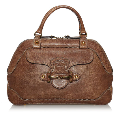 Gucci New Pelham Leather Handbag (37217)