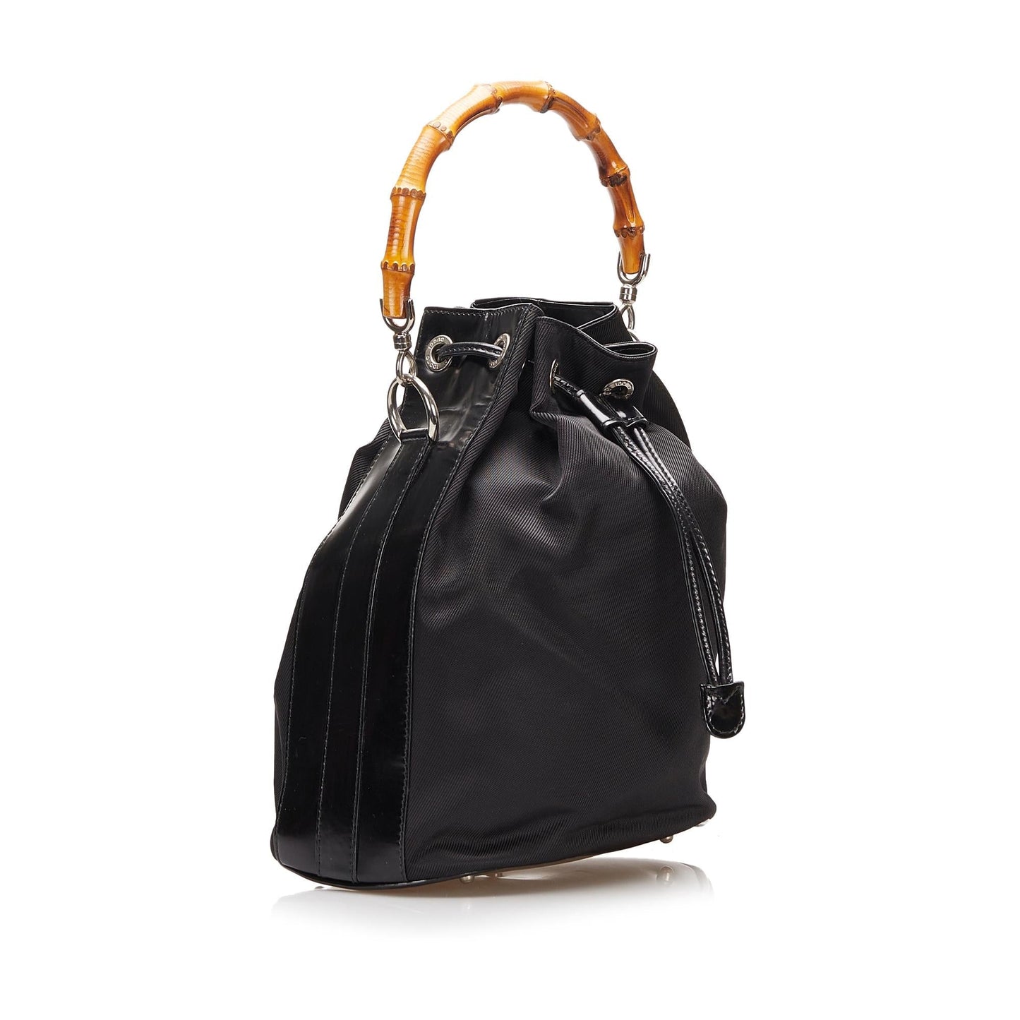 Gucci Nylon Bamboo Bucket (2zTbNP)