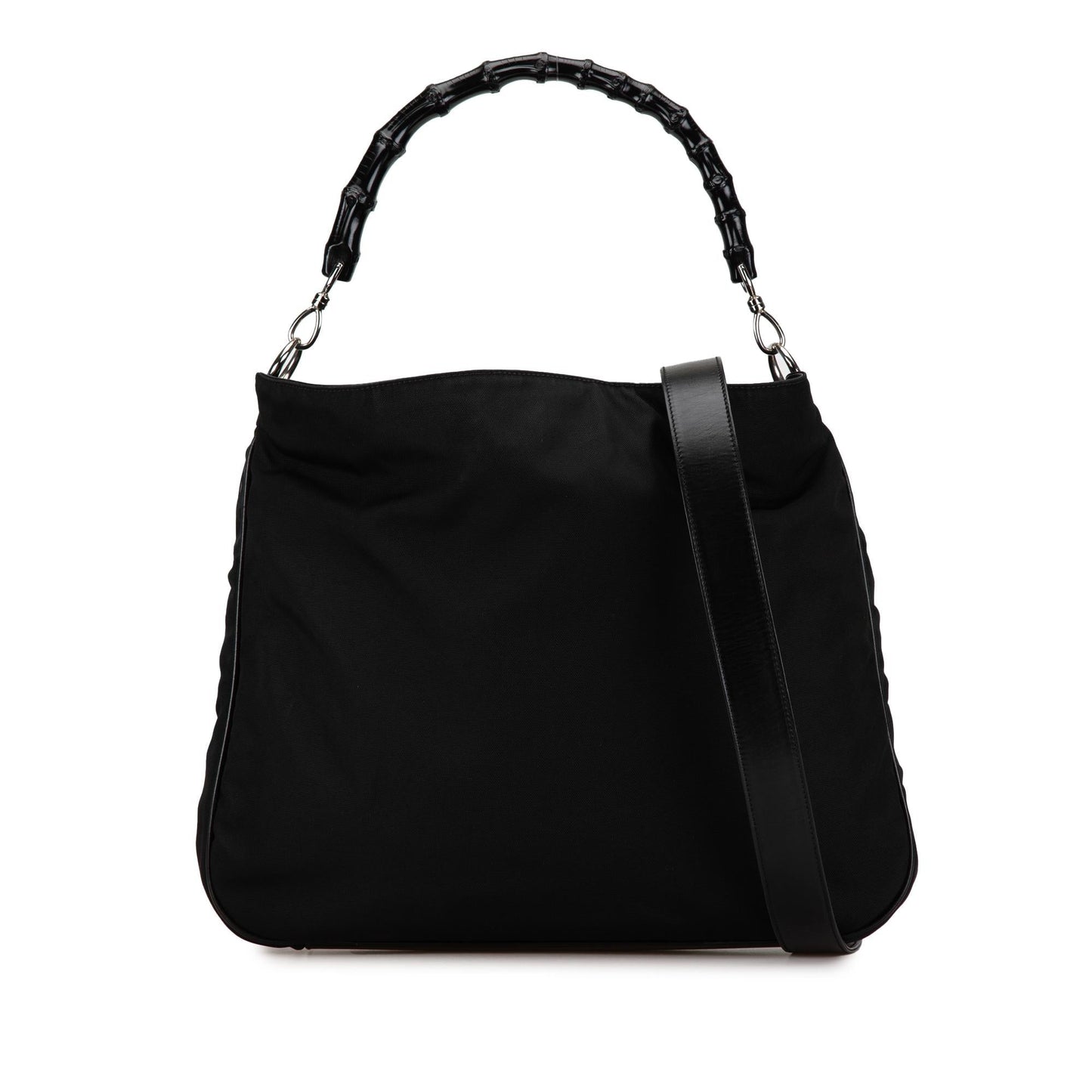 Gucci Nylon Bamboo Satchel (T1iWzs)