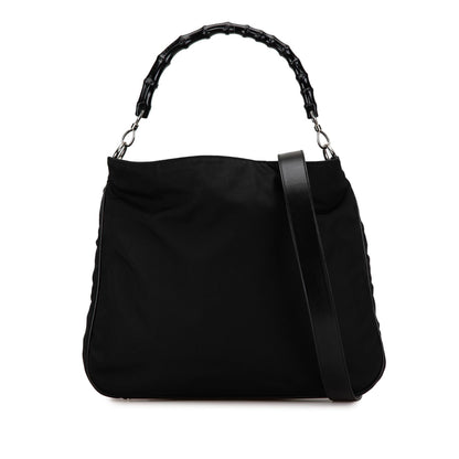 Gucci Nylon Bamboo Satchel (T1iWzs)