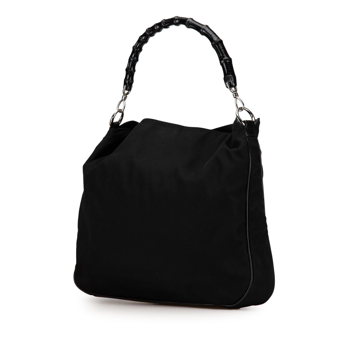 Gucci Nylon Bamboo Satchel (T1iWzs)