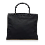 Gucci Nylon Bamboo Tote Bag (36501)