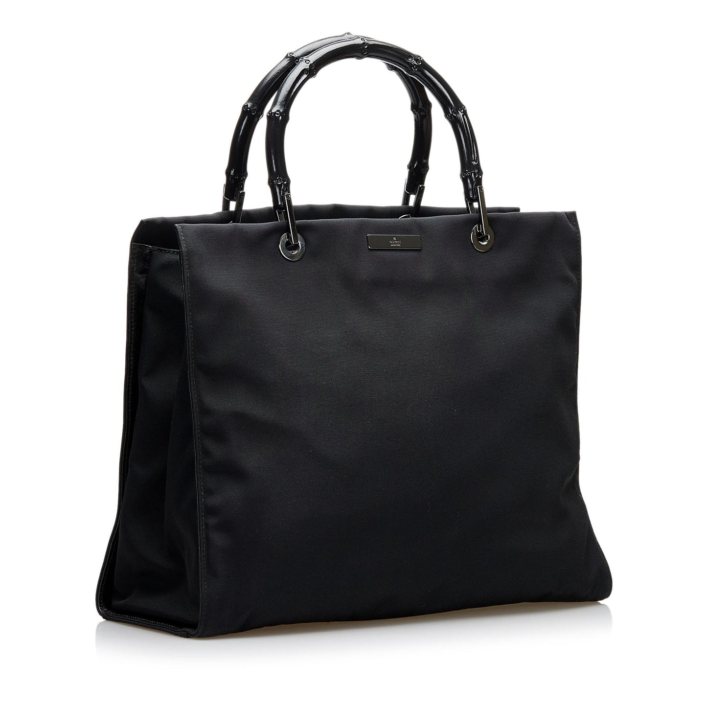 Gucci Nylon Bamboo Tote Bag (36501)