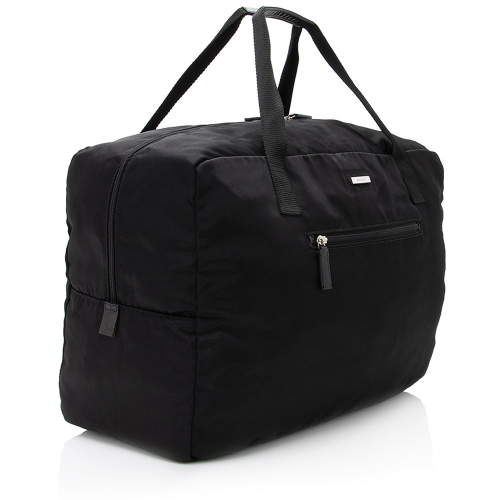 Gucci   Nylon Duffel Bag (SHF-20921)