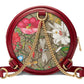 Gucci Ophidia Mini Round GG Flora Chain-Strap Backpack