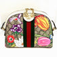GUCCI OPHIDIA FLORA DOME SHOULDER BAG