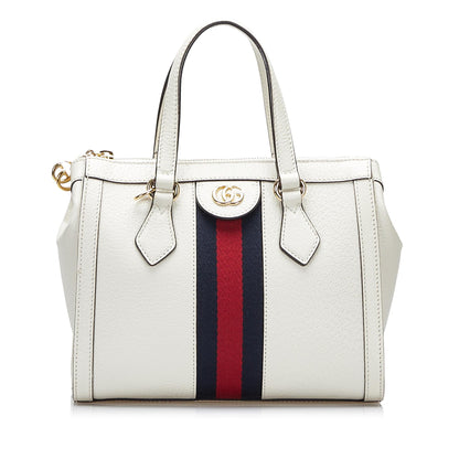 Gucci Ophidia Leather Satchel (yOxMG1)