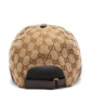 GUCCI GG SUPREME WEB STRIPES BASEBALL HAT