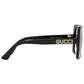 GUCCI Oversized Rectangular Sunglasses Black