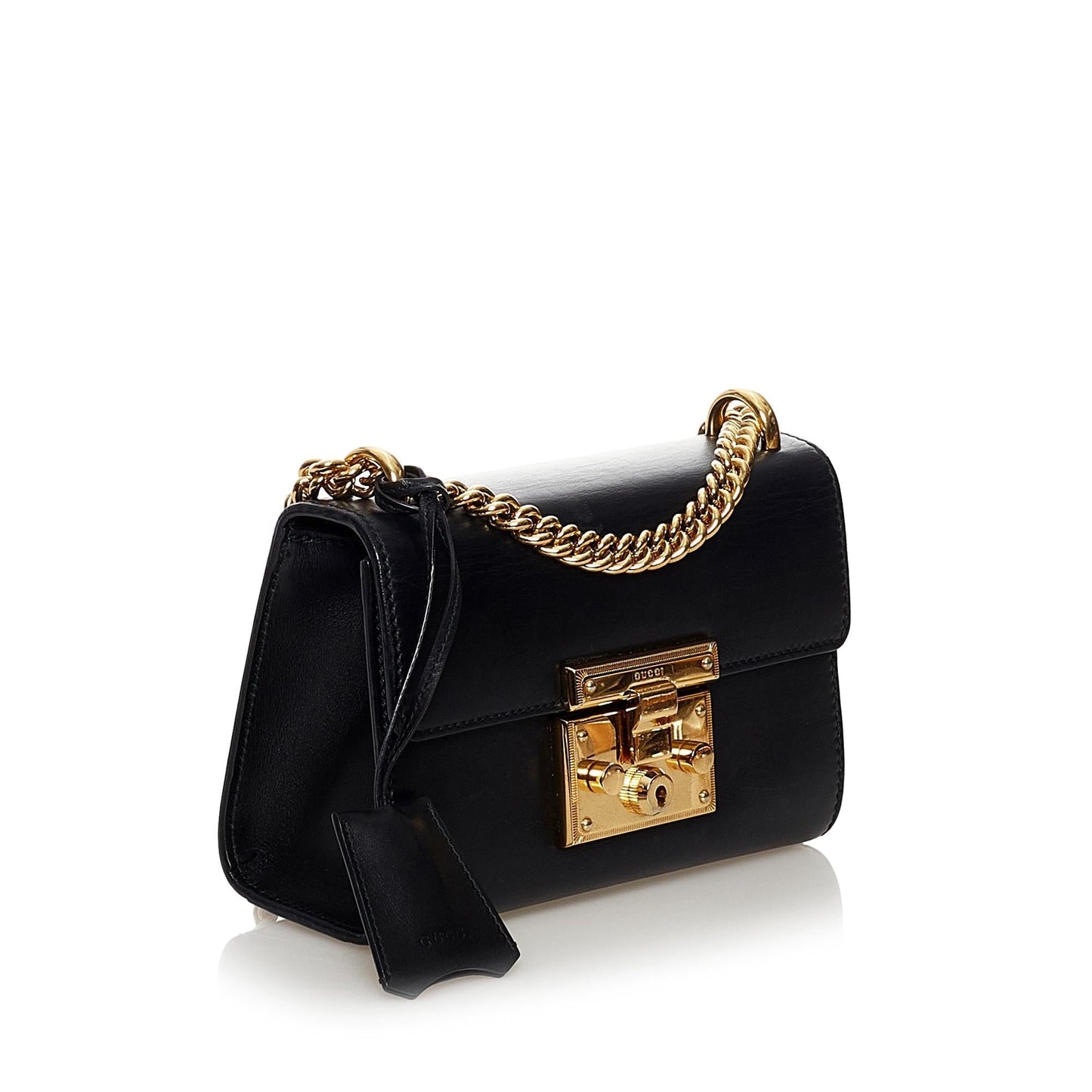 Gucci Padlock Leather Crossbody Bag (35067)