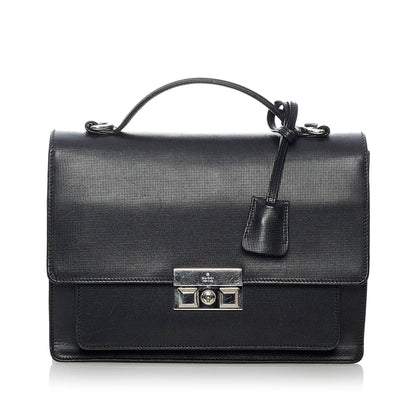 Gucci Padlock Leather Satchel (37609)