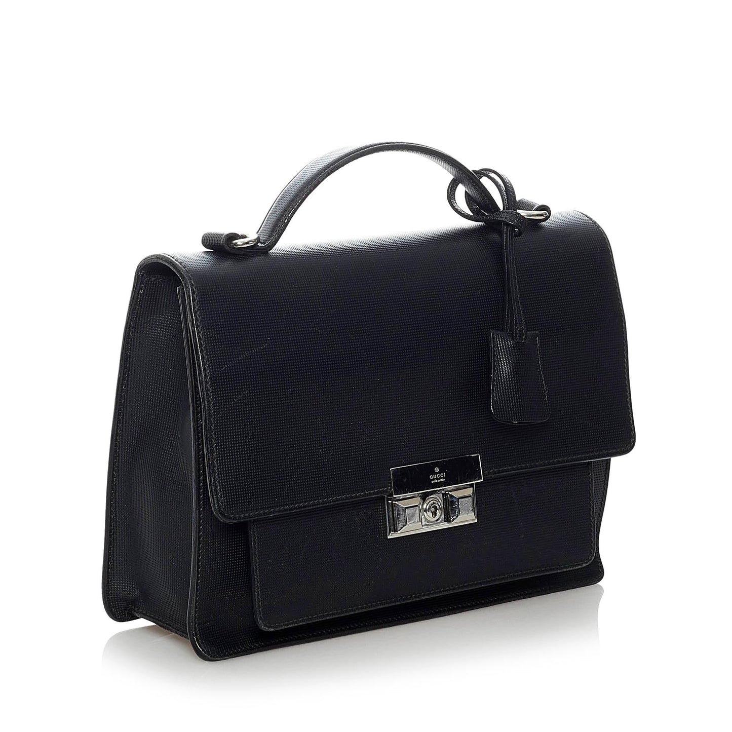 Gucci Padlock Leather Satchel (37609)