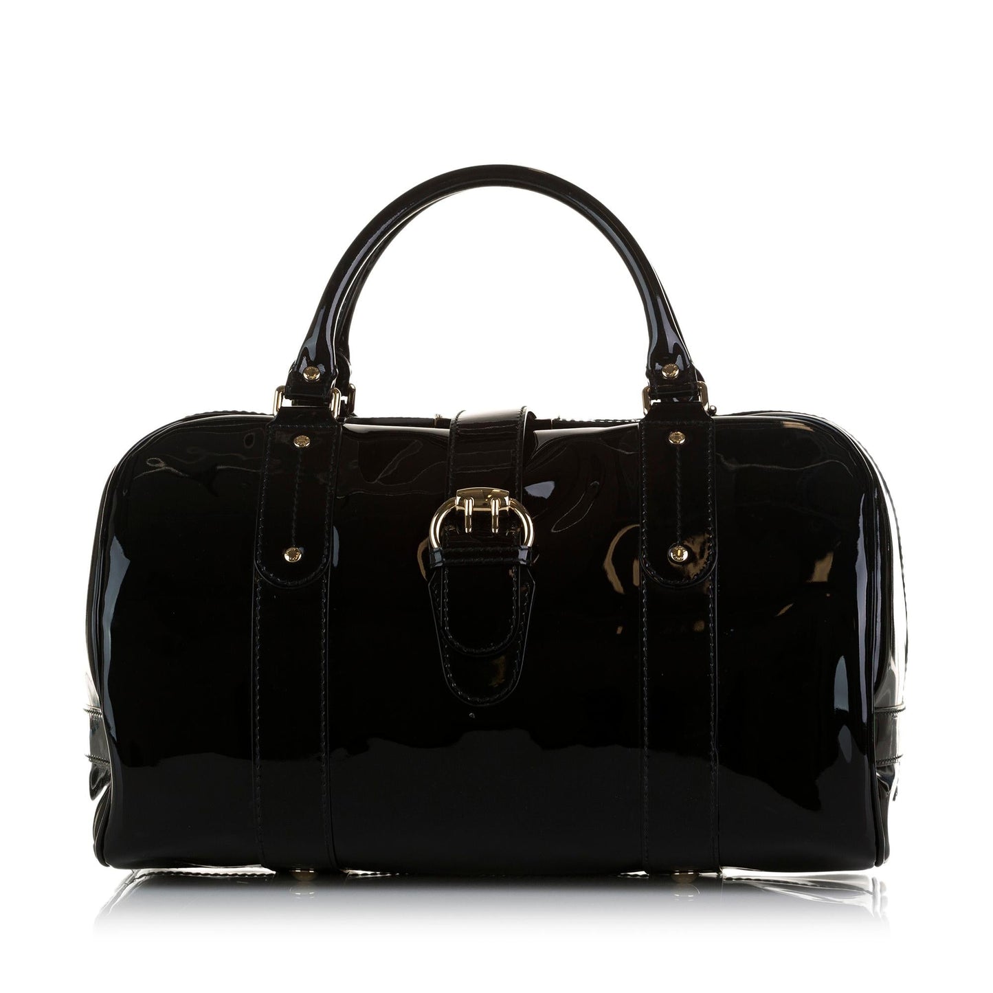 Gucci Patent Boston Bag (SjjnhF)