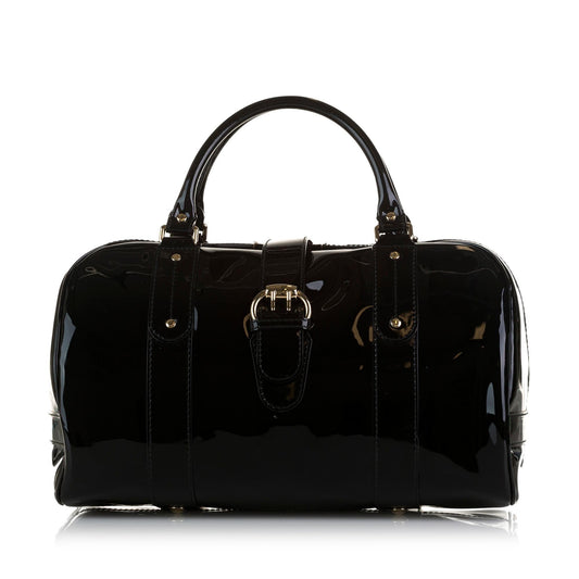 Gucci Patent Boston Bag (SjjnhF)