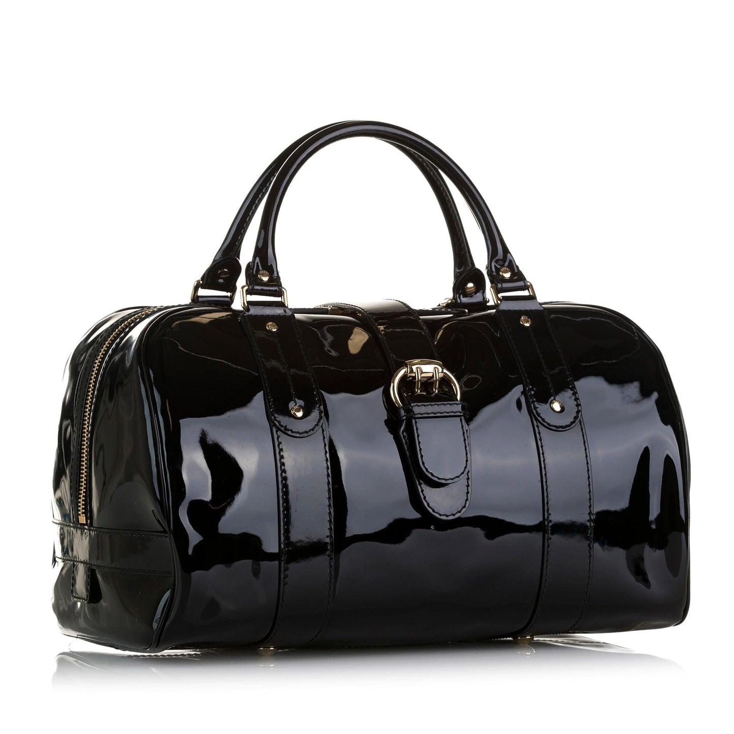 Gucci Patent Boston Bag (SjjnhF)