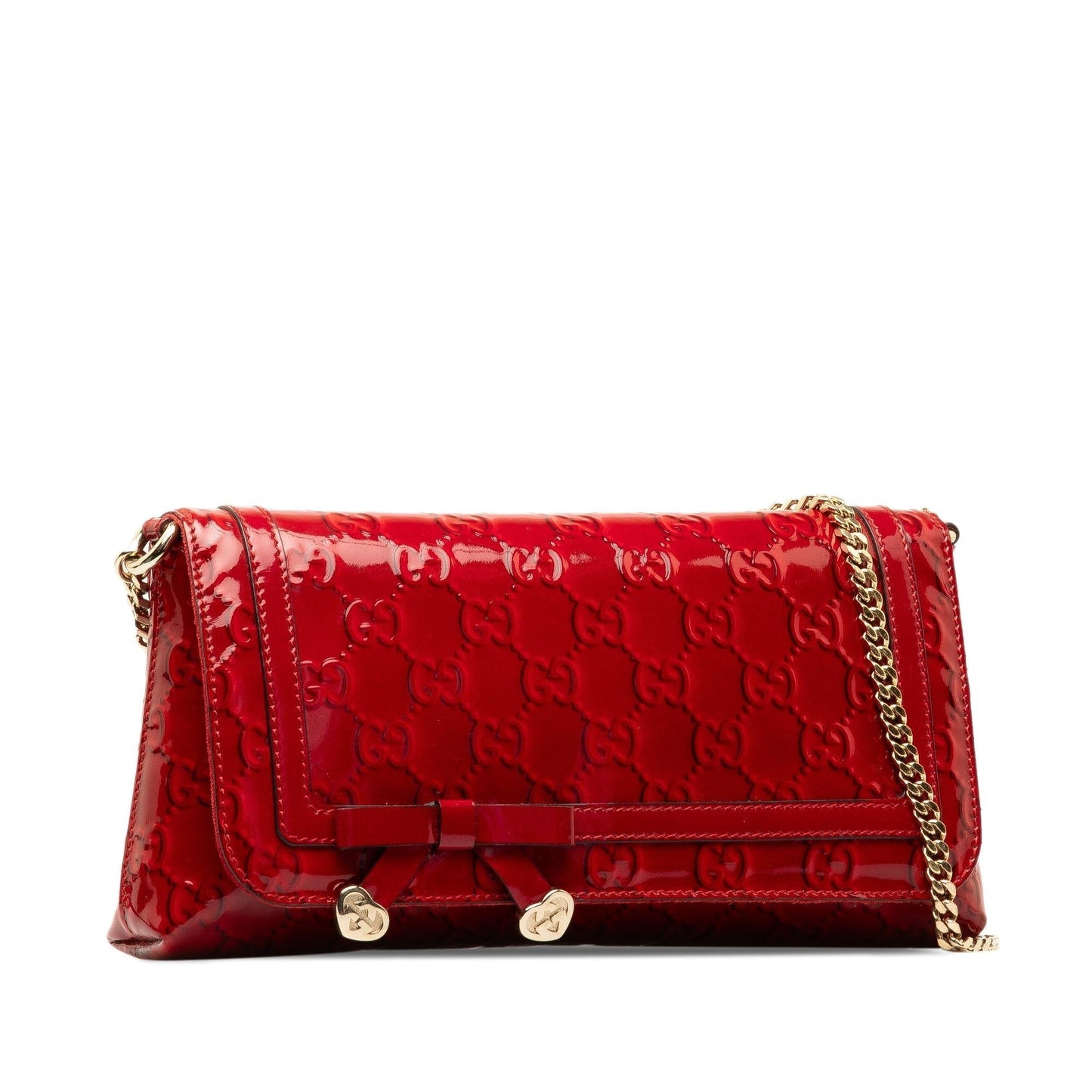 Gucci Patent Guccissima Mayfair Shoulder Bag (ksmz4h)