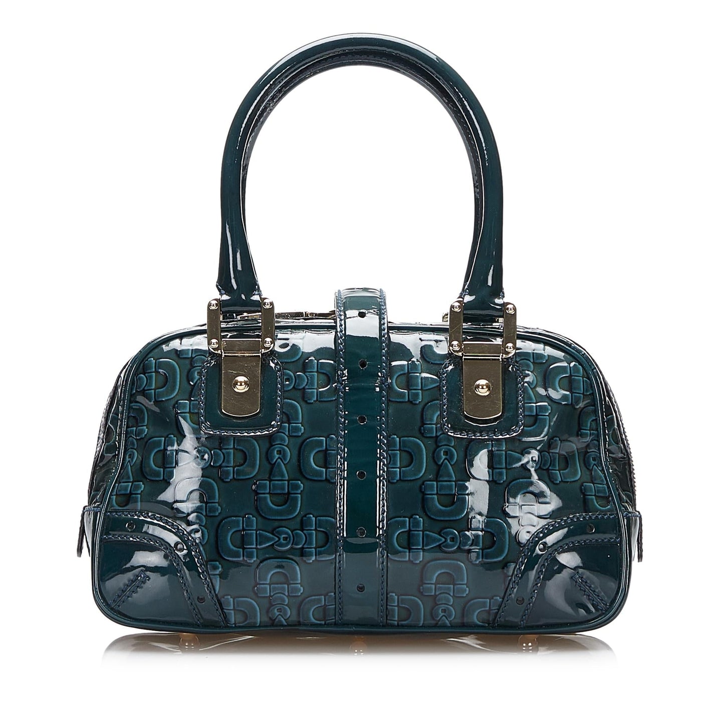 Gucci Patent Horsebit Handbag (eObUnw)
