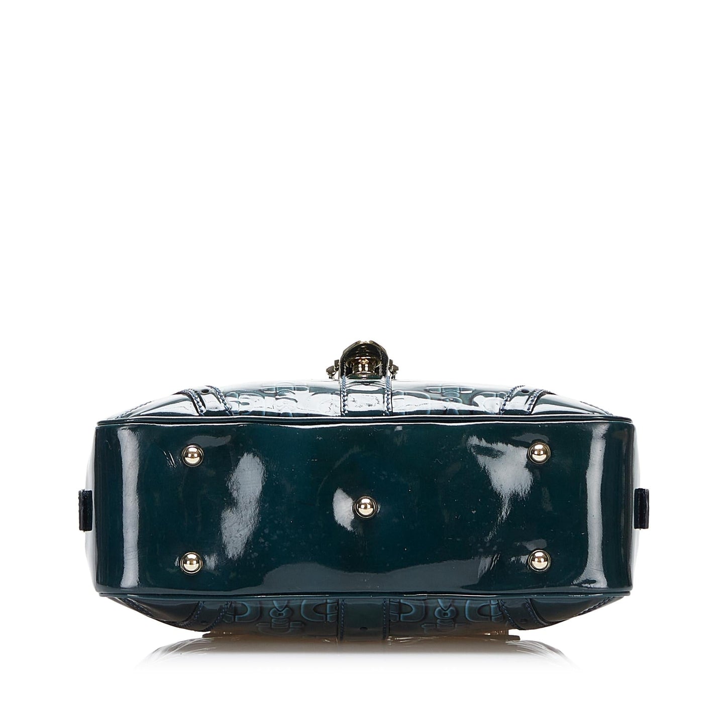 Gucci Patent Horsebit Handbag (eObUnw)