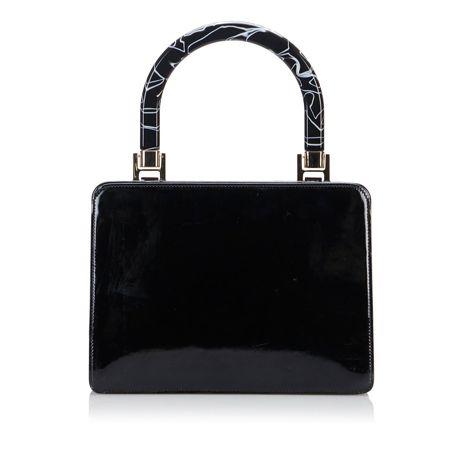 Gucci Patent Leather Handbag (6H1CTI)