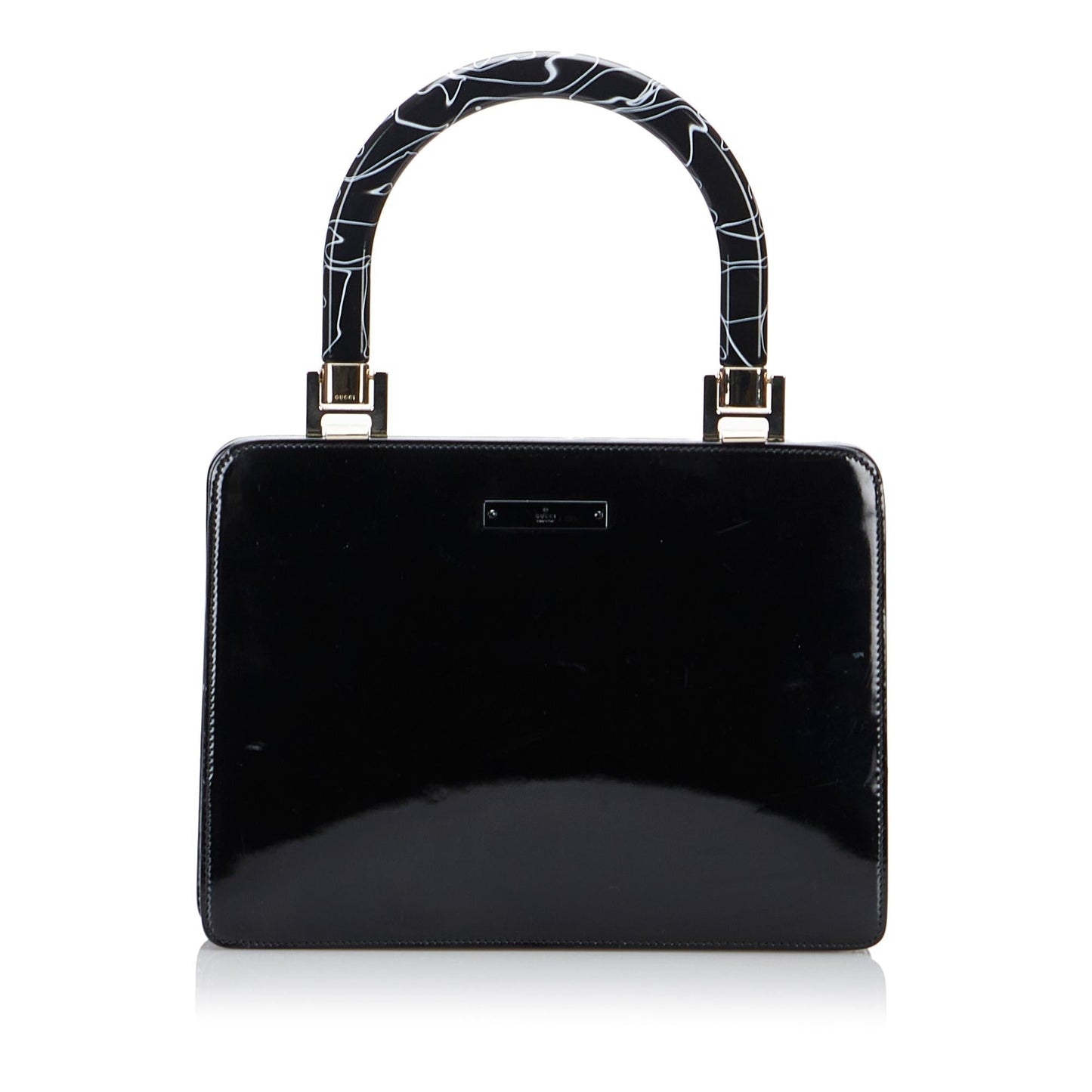 Gucci Patent Leather Handbag (6H1CTI)
