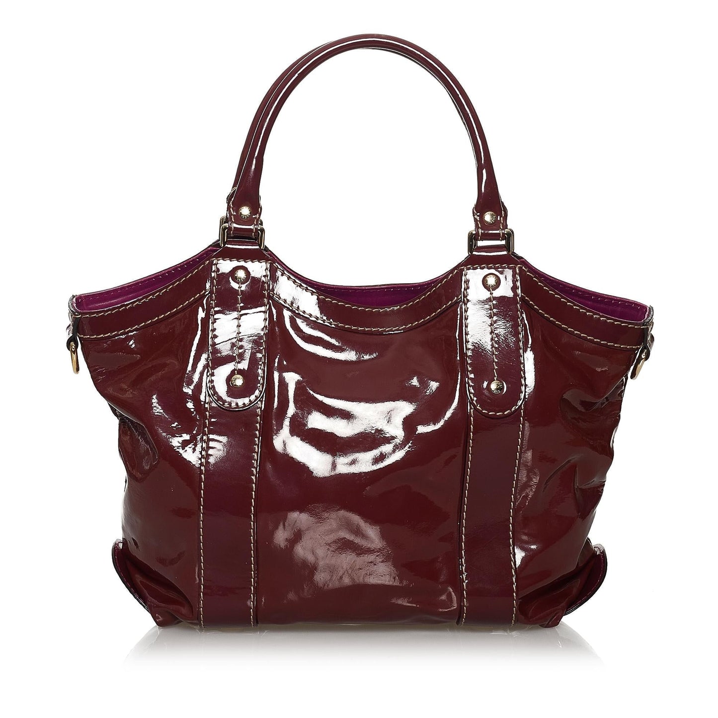Gucci Patent Leather Tote Bag (37611)