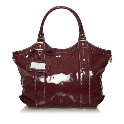 Gucci Patent Leather Tote Bag (37611)