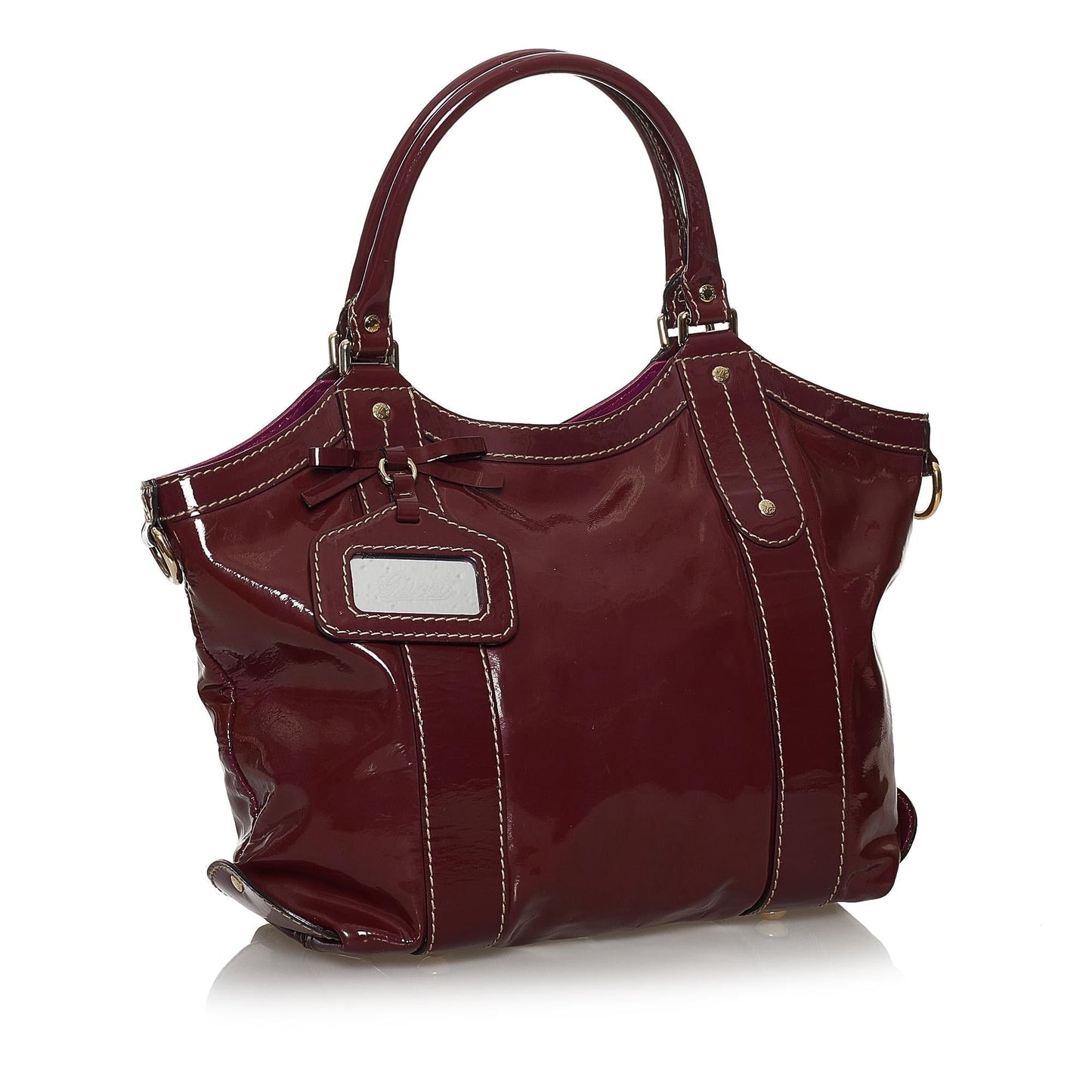 Gucci Patent Leather Tote Bag (37611)