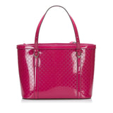 Gucci Patent Microguccissima Nice Tote (ajN6h1)