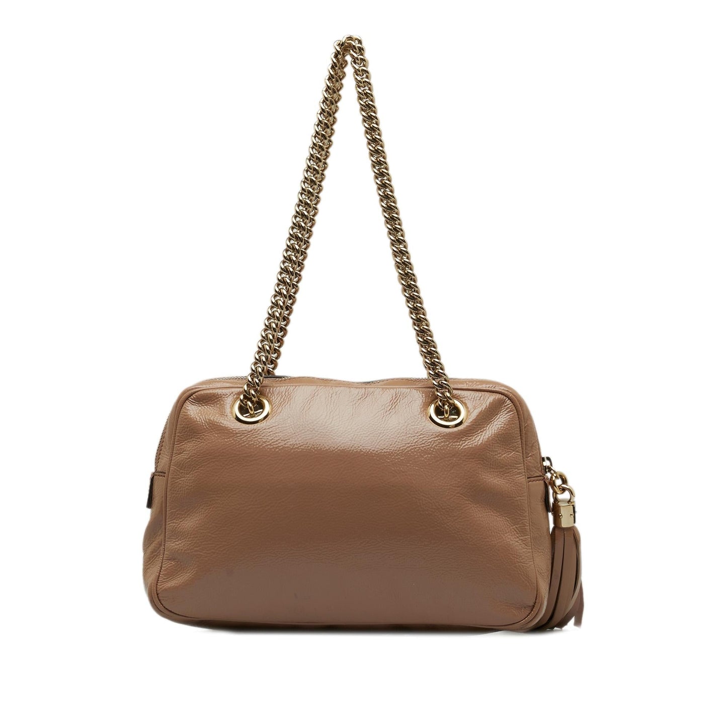 Gucci Patent Soho Chain Shoulder Bag (5O1EoQ)