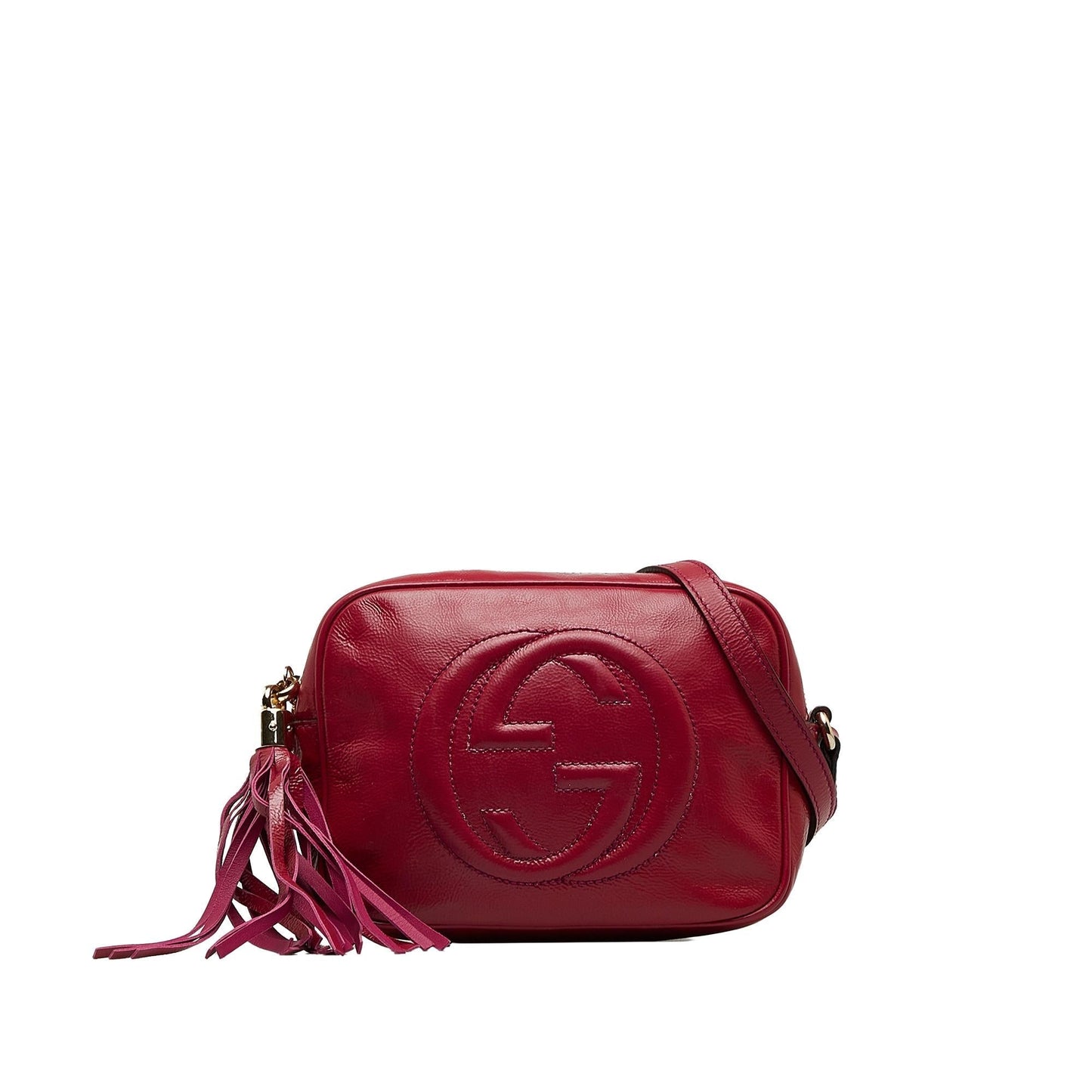 Gucci Patent Soho Disco Crossbody Bag (NjcUh1)