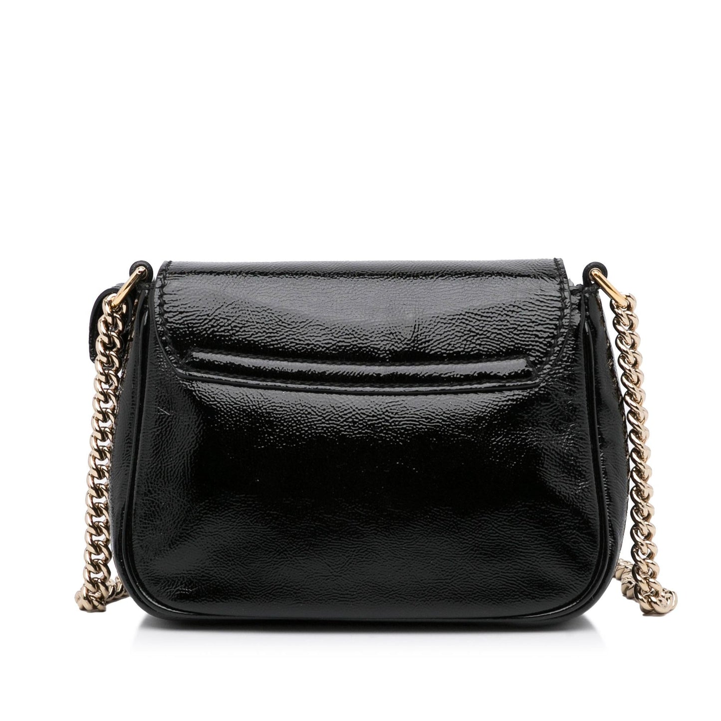 Gucci Patent Soho Flap Crossbody Bag (EIjZmu)