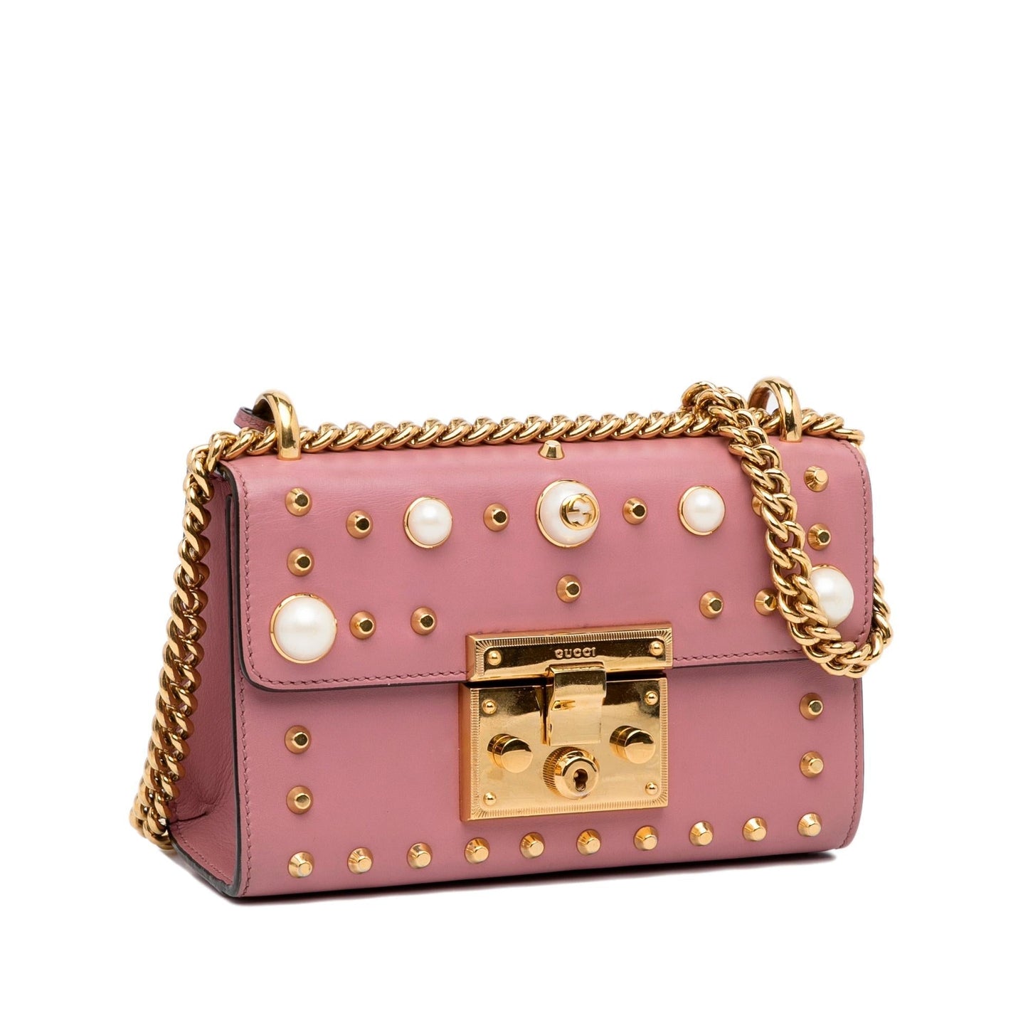 Gucci Pearl Studded Padlock (r5jgoa)