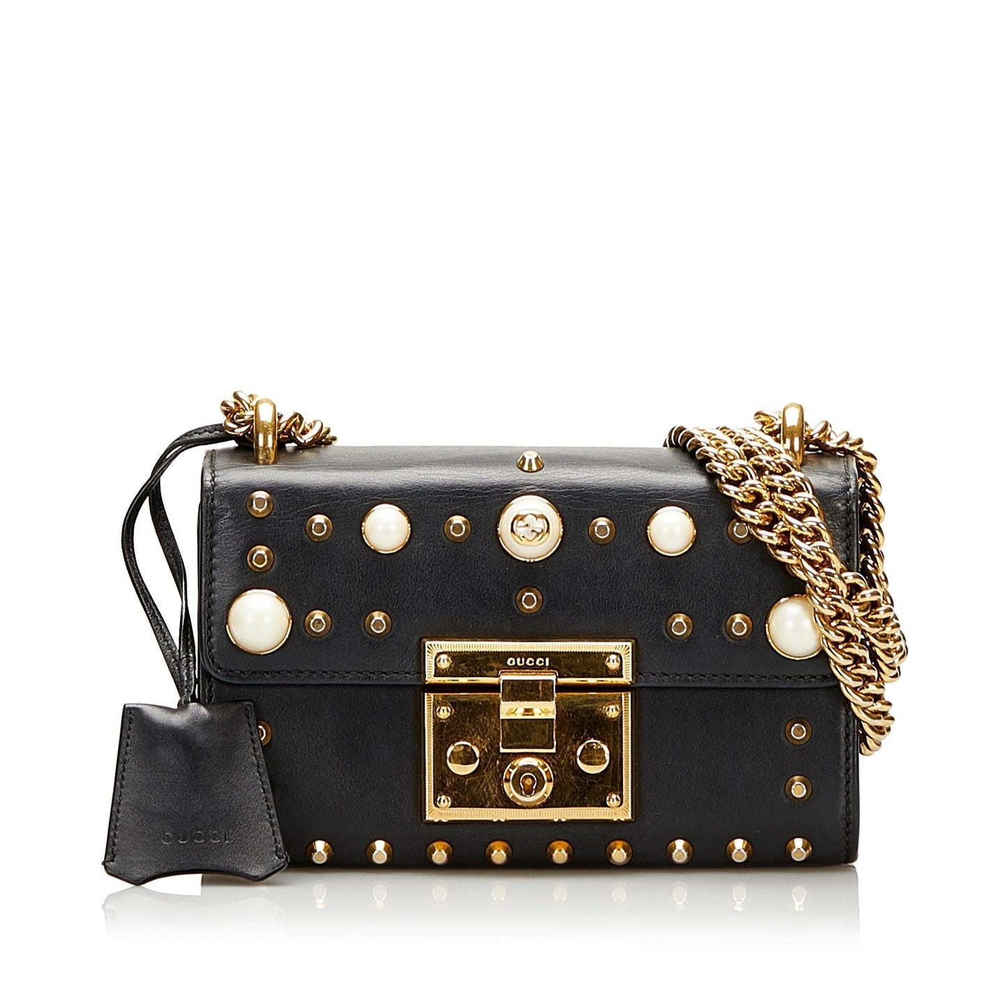 Gucci Pearl Studded Padlock (YS15Ug)
