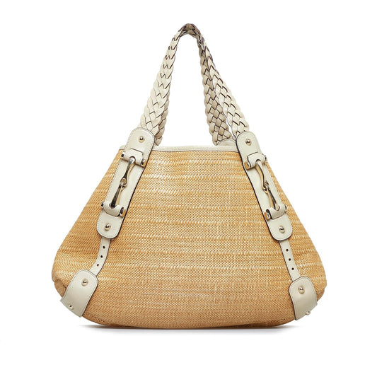 Gucci Pelham Raffia Shoulder Bag (GEsvBw)